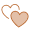 Two hearts icon